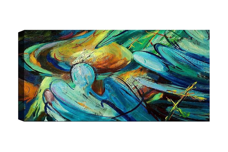 Canvasbilde YTY Abstract & Fractals Flerfarget, 120x50 cm