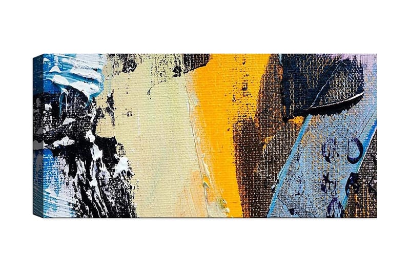 Canvasbilde YTY Abstract & Fractals Flerfarget - 120x50 cm - Innredning - Bilder & kunst - Lerretsbilder