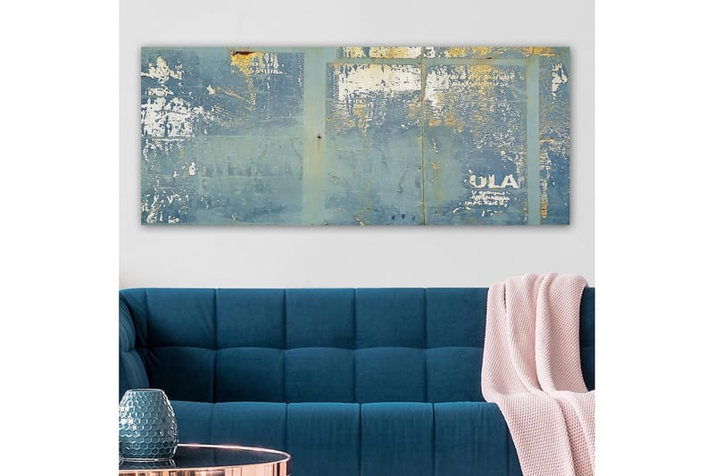 Canvasbilde YTY Abstract & Fractals Flerfarget - 120x50 cm - Innredning - Bilder & kunst - Lerretsbilder