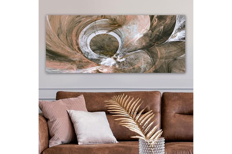 Canvasbilde YTY Abstract & Fractals Flerfarget - 120x50 cm - Innredning - Bilder & kunst - Lerretsbilder