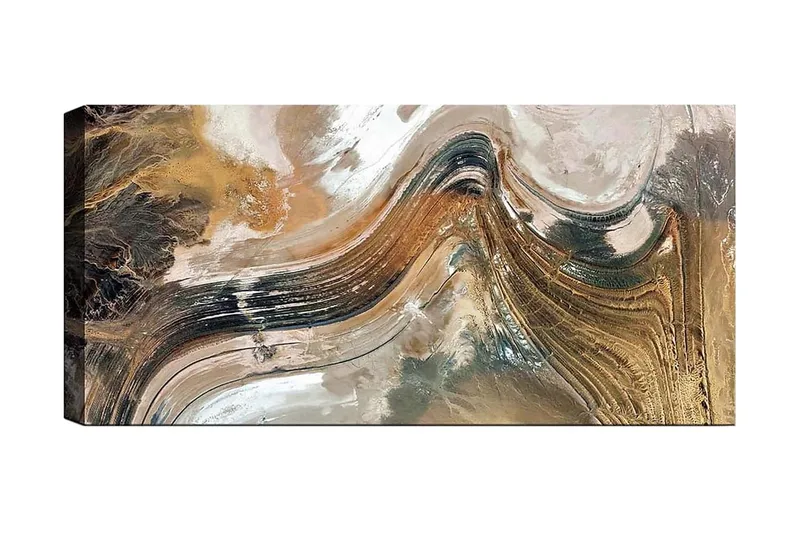 Canvasbilde YTY Abstract & Fractals Flerfarget, 120x50 cm