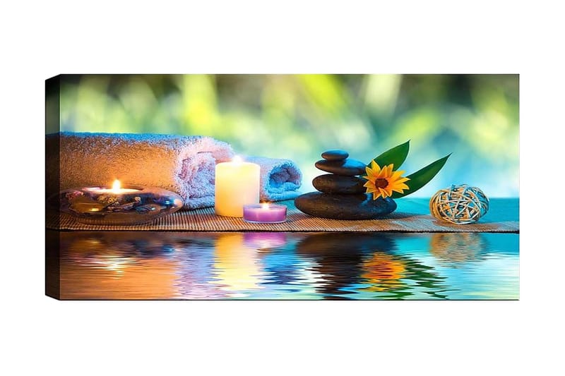 Canvasbilde YTY Abstract & Fractals Flerfarget, 120x50 cm