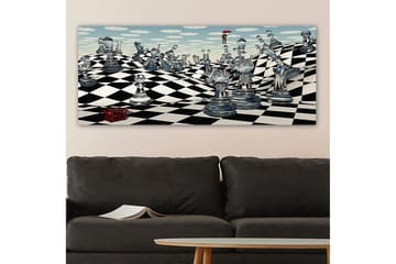 Canvasbilde YTY Animals Flerfarget - 120x50 cm - Innredning - Bilder & kunst - Lerretsbilder