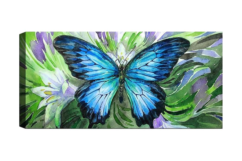 Canvasbilde YTY Animals Flerfarget - 120x50 cm - Innredning - Bilder & kunst - Lerretsbilder