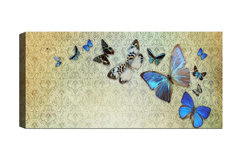 Canvasbilde YTY Animals Flerfarget - 120x50 cm - Innredning - Bilder & kunst - Lerretsbilder