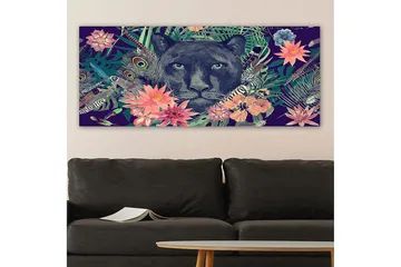 Canvasbilde YTY Animals Flerfarget - 120x50 cm - Innredning - Bilder & kunst - Lerretsbilder