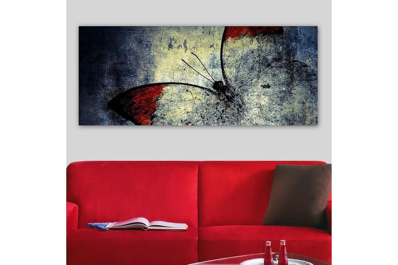 Canvasbilde YTY Animals Flerfarget - 120x50 cm - Innredning - Bilder & kunst - Lerretsbilder
