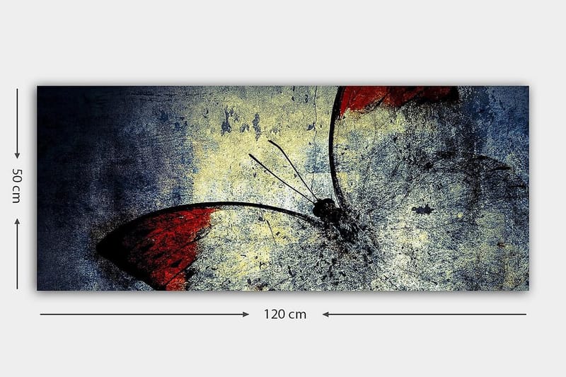 Canvasbilde YTY Animals Flerfarget - 120x50 cm - Innredning - Bilder & kunst - Lerretsbilder