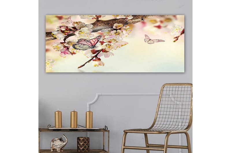 Canvasbilde YTY Animals Flerfarget - 120x50 cm - Innredning - Bilder & kunst - Lerretsbilder