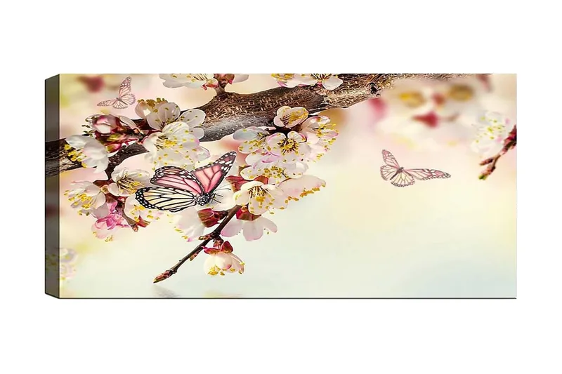 Canvasbilde YTY Animals Flerfarget, 120x50 cm