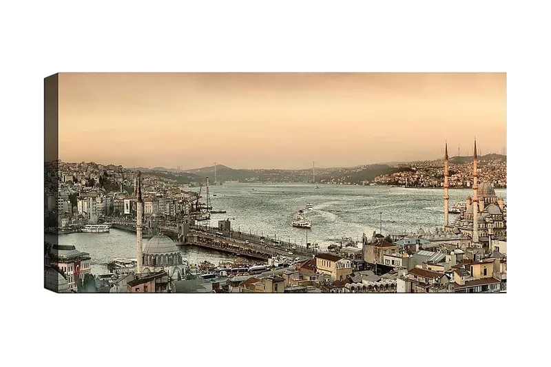 Canvasbilde YTY Buildings & Cityscapes Flerfarget, 120x50 cm