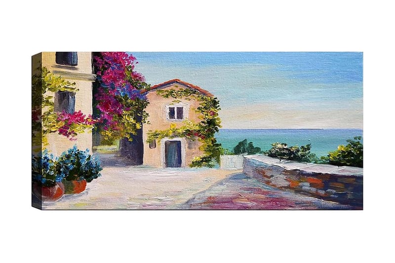 Canvasbilde YTY Buildings & Cityscapes Flerfarget - 120x50 cm - Innredning - Bilder & kunst - Lerretsbilder