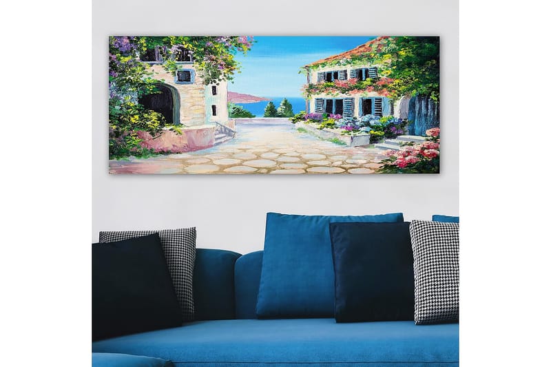 Canvasbilde YTY Buildings & Cityscapes Flerfarget - 120x50 cm - Innredning - Bilder & kunst - Lerretsbilder