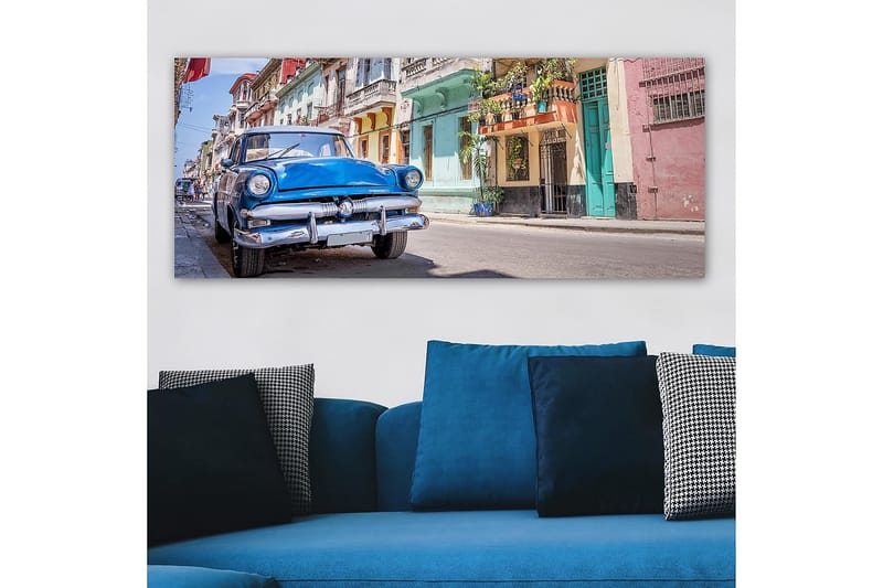 Canvasbilde YTY Buildings & Cityscapes Flerfarget - 120x50 cm - Innredning - Bilder & kunst - Lerretsbilder