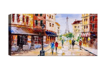 Canvasbilde YTY Buildings & Cityscapes Flerfarget - 120x50 cm - Innredning - Bilder & kunst - Lerretsbilder
