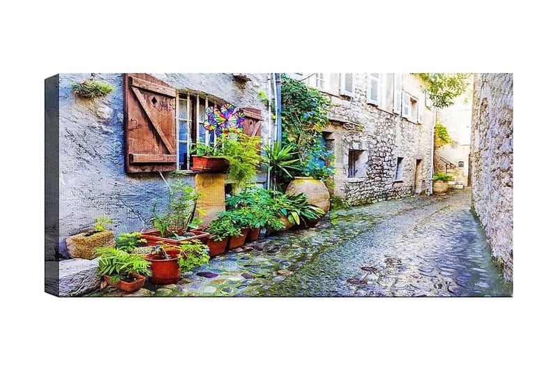 Canvasbilde YTY Buildings & Cityscapes Flerfarget - 120x50 cm - Innredning - Bilder & kunst - Lerretsbilder