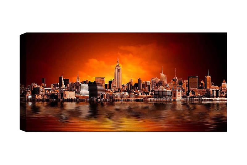 Canvasbilde YTY Buildings & Cityscapes Flerfarget, 120x50 cm