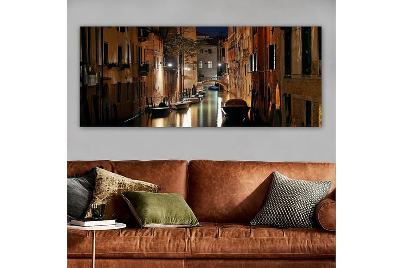 Canvasbilde YTY Buildings & Cityscapes Flerfarget - 120x50 cm - Innredning - Bilder & kunst - Lerretsbilder