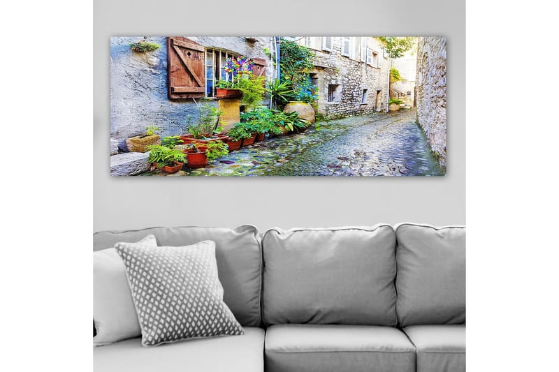 Canvasbilde YTY Buildings & Cityscapes Flerfarget - 120x50 cm - Innredning - Bilder & kunst - Lerretsbilder