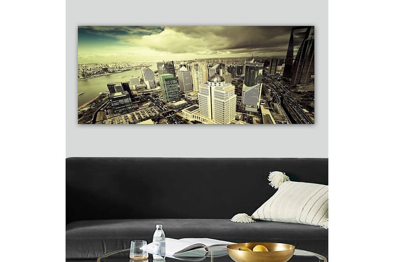 Canvasbilde YTY Buildings & Cityscapes Flerfarget - 120x50 cm - Innredning - Bilder & kunst - Lerretsbilder