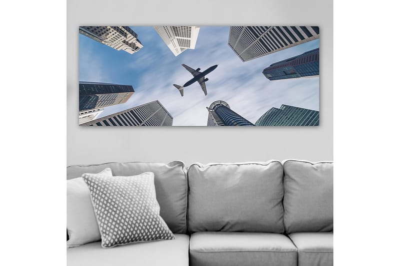 Canvasbilde YTY Buildings & Cityscapes Flerfarget - 120x50 cm - Innredning - Bilder & kunst - Lerretsbilder