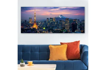 Canvasbilde YTY Buildings & Cityscapes Flerfarget - 120x50 cm - Innredning - Bilder & kunst - Lerretsbilder