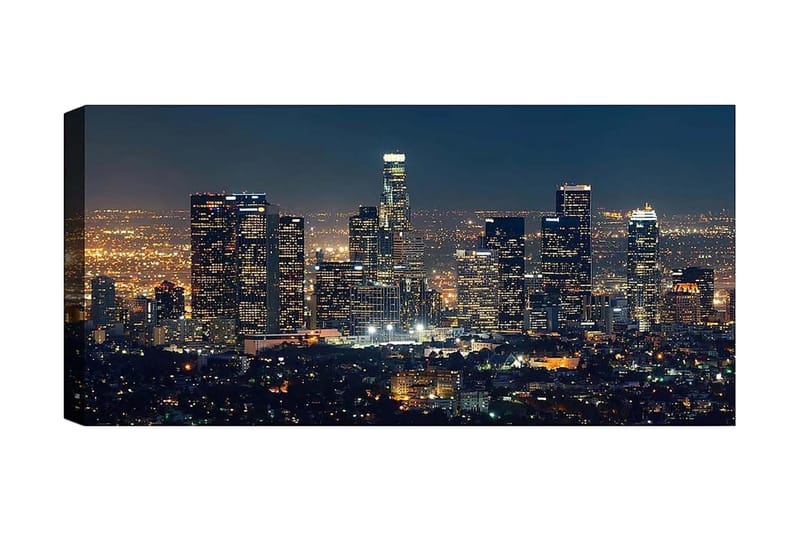 Canvasbilde YTY Buildings & Cityscapes Flerfarget - 120x50 cm - Innredning - Bilder & kunst - Lerretsbilder