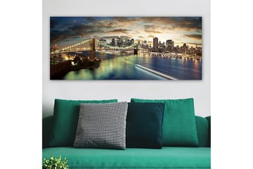 Canvasbilde YTY Buildings & Cityscapes Flerfarget - 120x50 cm - Innredning - Bilder & kunst - Lerretsbilder