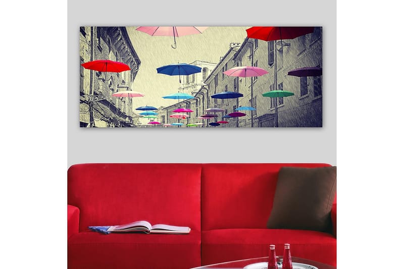 Canvasbilde YTY Buildings & Cityscapes Flerfarget - 120x50 cm - Innredning - Bilder & kunst - Lerretsbilder