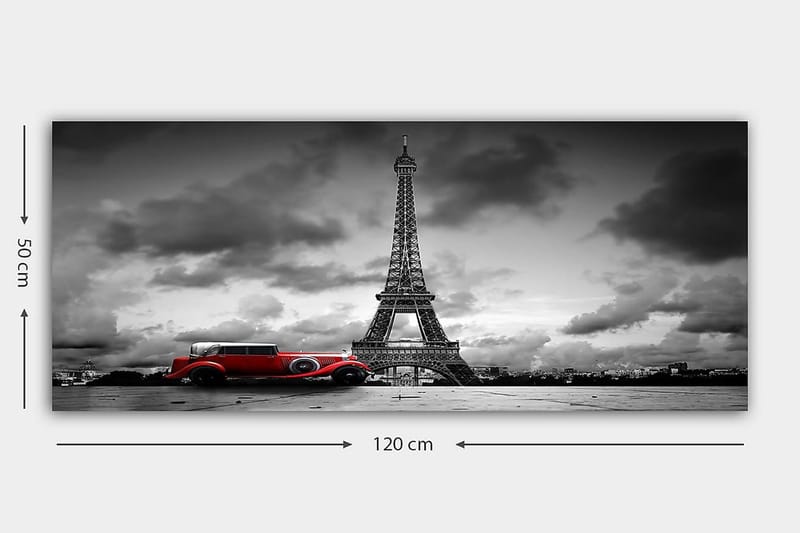 Canvasbilde YTY Buildings & Cityscapes Flerfarget - 120x50 cm - Innredning - Bilder & kunst - Lerretsbilder