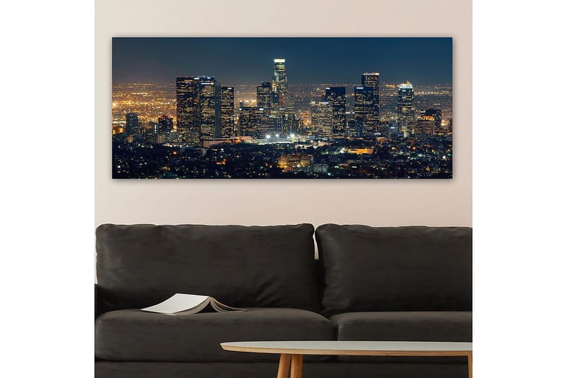 Canvasbilde YTY Buildings & Cityscapes Flerfarget - 120x50 cm - Innredning - Bilder & kunst - Lerretsbilder
