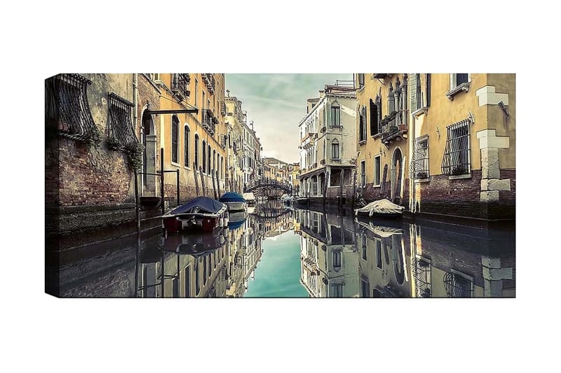 Canvasbilde YTY Cities & Countries Flerfarget - 120x50 cm - Innredning - Bilder & kunst - Lerretsbilder
