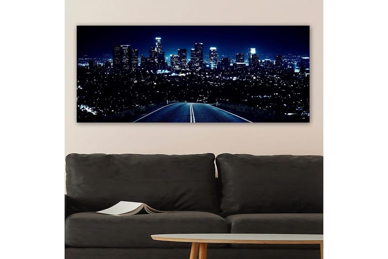 Canvasbilde YTY Cities & Countries Flerfarget - 120x50 cm - Innredning - Bilder & kunst - Lerretsbilder