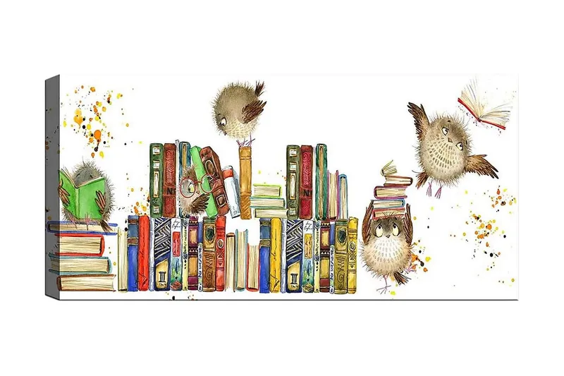 Canvasbilde YTY Curiosities Flerfarget, 120x50 cm