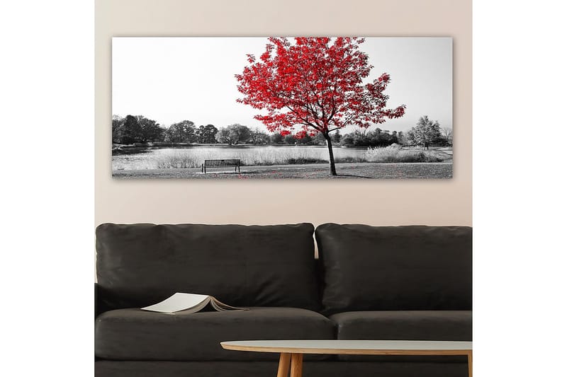 Canvasbilde YTY Floral & Botanical Flerfarget - 120x50 cm - Innredning - Bilder & kunst - Lerretsbilder