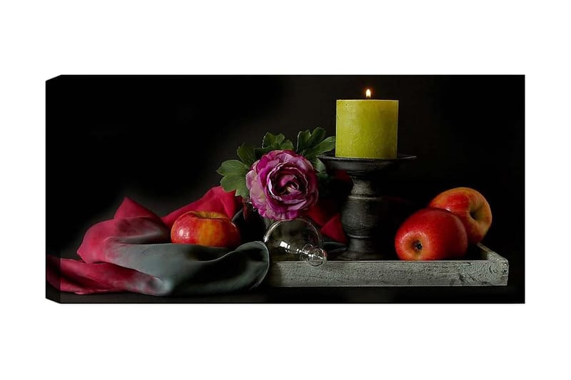 Canvasbilde YTY Floral & Botanical Flerfarget - 120x50 cm - Innredning - Bilder & kunst - Lerretsbilder