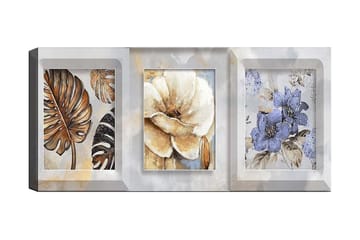 Canvasbilde YTY Floral & Botanical Flerfarget - 120x50 cm - Innredning - Bilder & kunst - Lerretsbilder