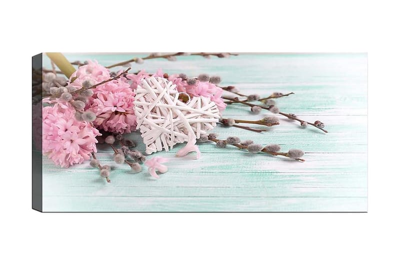 Canvasbilde YTY Floral & Botanical Flerfarget - 120x50 cm - Innredning - Bilder & kunst - Lerretsbilder