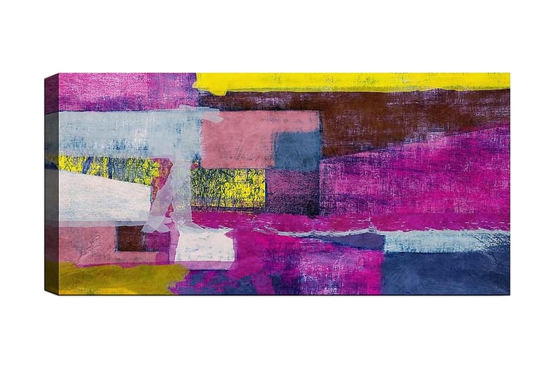Canvasbilde YTY Floral & Botanical Flerfarget - 120x50 cm - Innredning - Bilder & kunst - Lerretsbilder