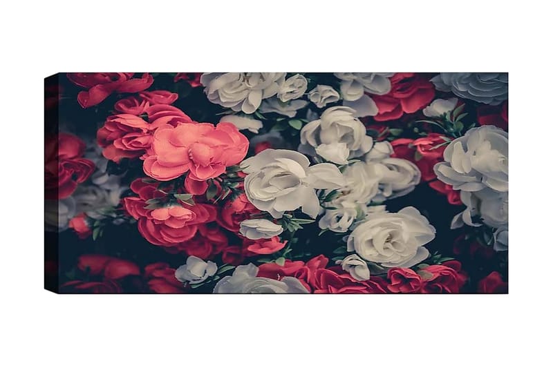 Canvasbilde YTY Floral & Botanical Flerfarget - 120x50 cm - Innredning - Bilder & kunst - Lerretsbilder