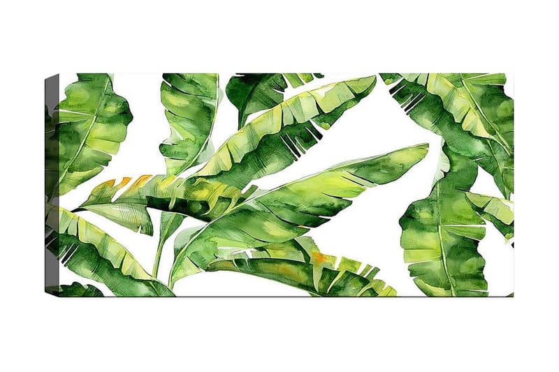 Canvasbilde YTY Floral & Botanical Flerfarget - 120x50 cm - Innredning - Bilder & kunst - Lerretsbilder