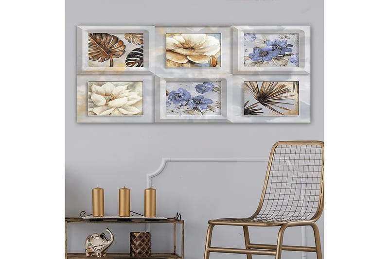 Canvasbilde YTY Floral & Botanical Flerfarget - 120x50 cm - Innredning - Bilder & kunst - Lerretsbilder