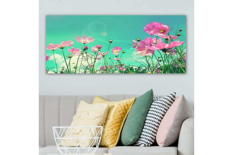 Canvasbilde YTY Floral & Botanical Flerfarget - 120x50 cm - Innredning - Bilder & kunst - Lerretsbilder