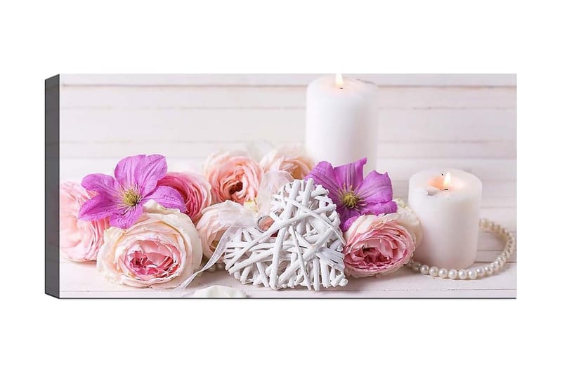 Canvasbilde YTY Floral & Botanical Flerfarget, 120x50 cm