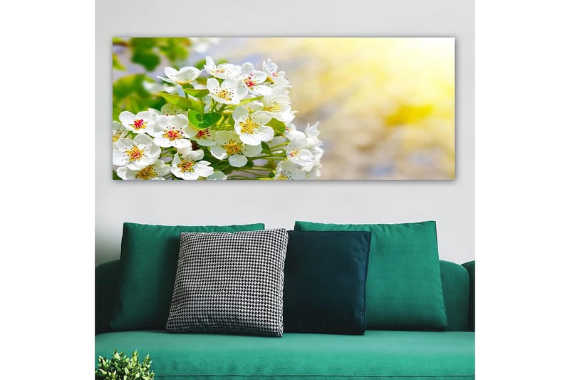 Canvasbilde YTY Floral & Botanical Flerfarget - 120x50 cm - Innredning - Bilder & kunst - Lerretsbilder