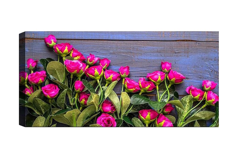 Canvasbilde YTY Floral & Botanical Flerfarget, 120x50 cm