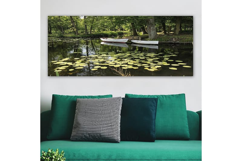 Canvasbilde YTY Floral & Botanical Flerfarget - 120x50 cm - Innredning - Bilder & kunst - Lerretsbilder