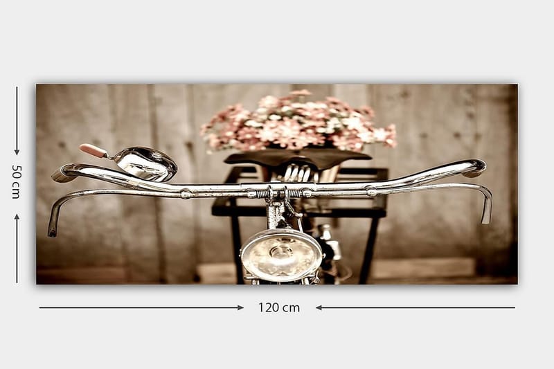 Canvasbilde YTY Floral & Botanical Flerfarget - 120x50 cm - Innredning - Bilder & kunst - Lerretsbilder