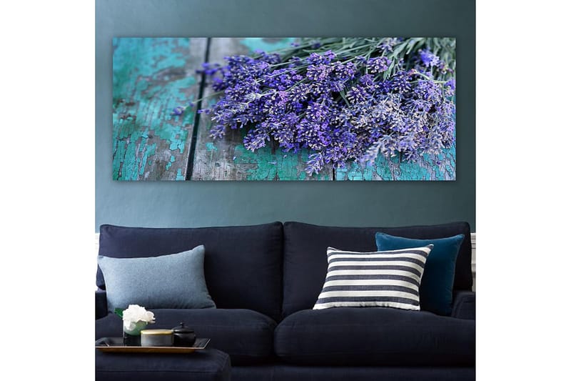 Canvasbilde YTY Floral & Botanical Flerfarget - 120x50 cm - Innredning - Bilder & kunst - Lerretsbilder