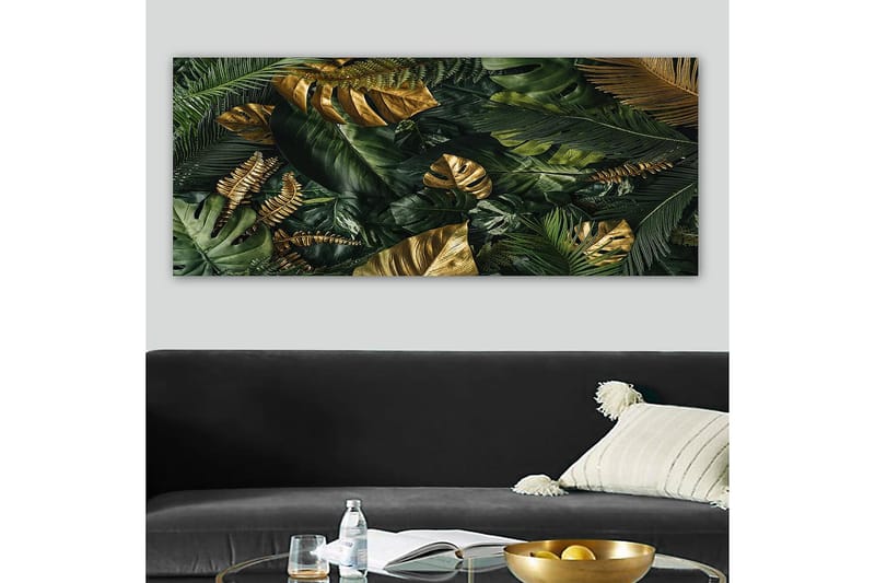 Canvasbilde YTY Floral & Botanical Flerfarget - 120x50 cm - Innredning - Bilder & kunst - Lerretsbilder